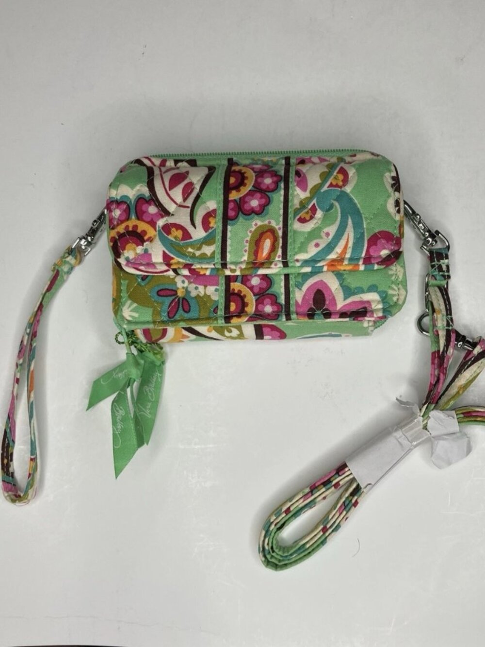 Vera Bradley All-in-One Crossbody & Wristlet, Tutti Frutti, New with Tags - Picture 2 of 5